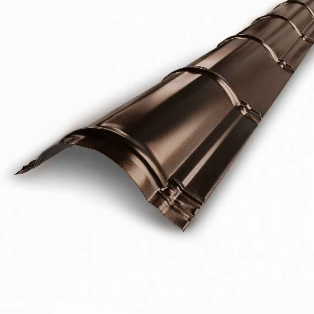 Планка конька круглого